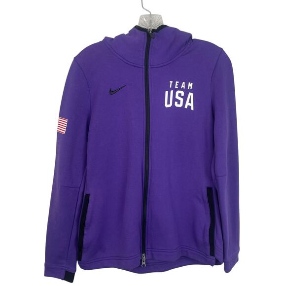 Nike Jackets & Blazers - TEAM USA Jacket Women's Size Medium-From Tokyo Olympics
